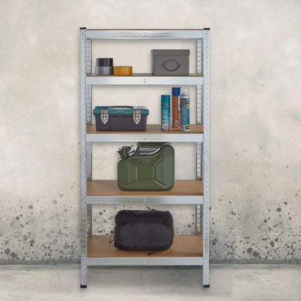 Storage shelf with 5 shelves
