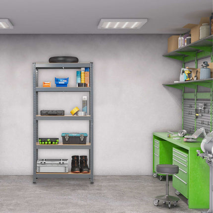 Storage shelf with 5 shelves