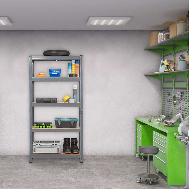 Storage shelf with 5 shelves