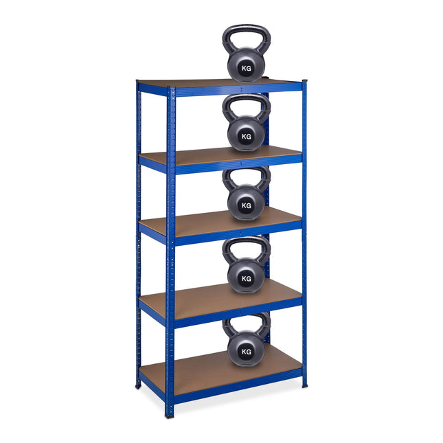 Storage shelf with 5 shelves