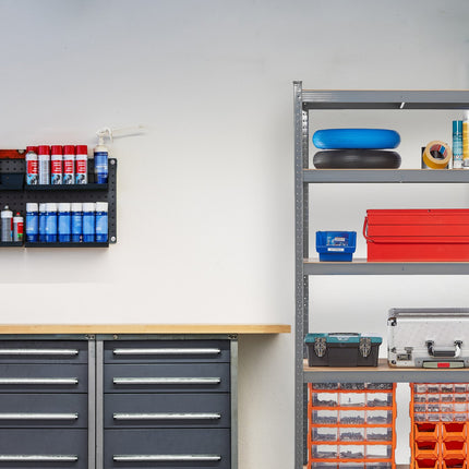 Storage shelf with 5 shelves
