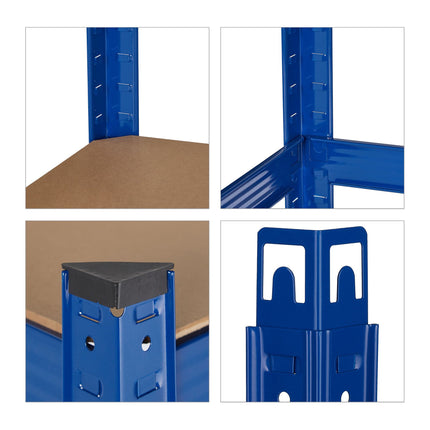 Storage shelf with 5 shelves