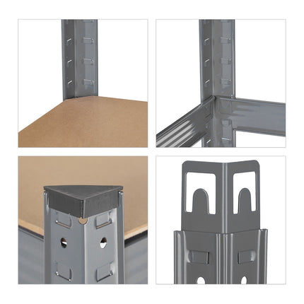 Storage shelf with 5 shelves