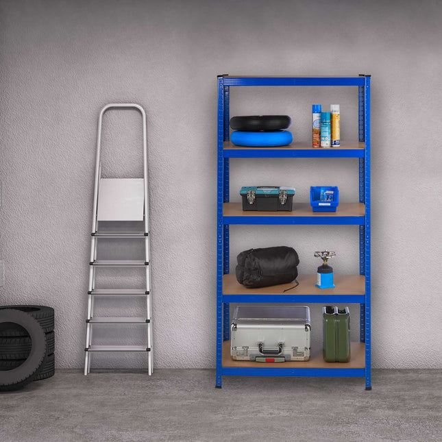 Storage shelf with 5 shelves