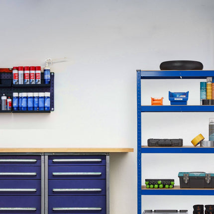 Storage shelf with 5 shelves