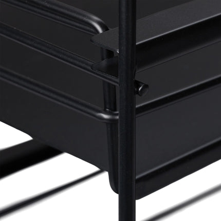 Storage with 2 drawers black