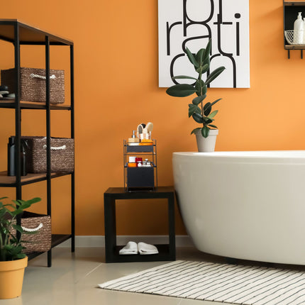 Storage with 2 drawers black
