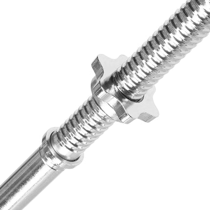 Straight Bar 220 cm, 30 mm Diameter with Clamps
