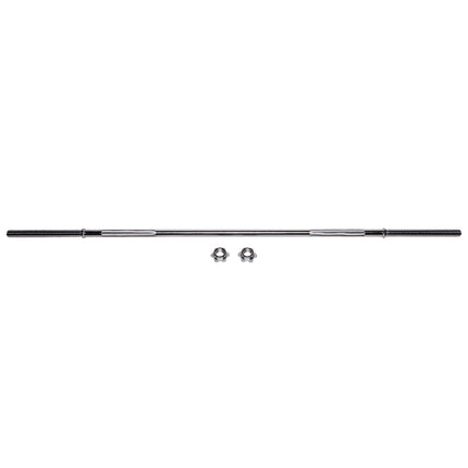 Straight Barbell 165 cm, 30 mm Diameter with Clamps