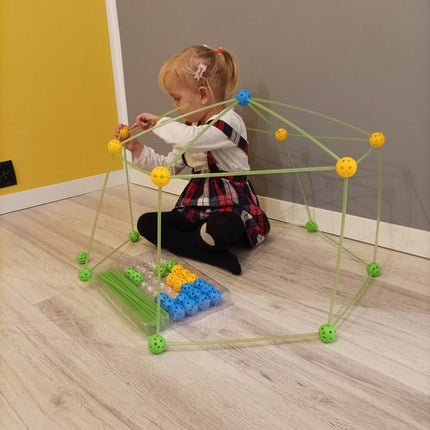 Straw blocks 100 pcs. - tent 22613