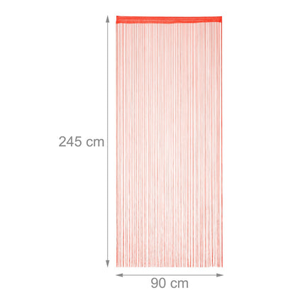 String Curtain Red