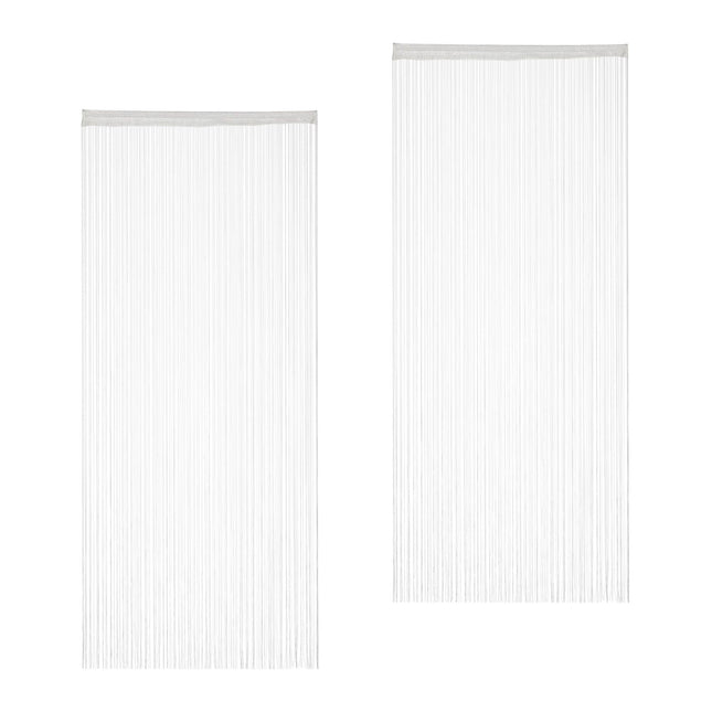 String curtain white