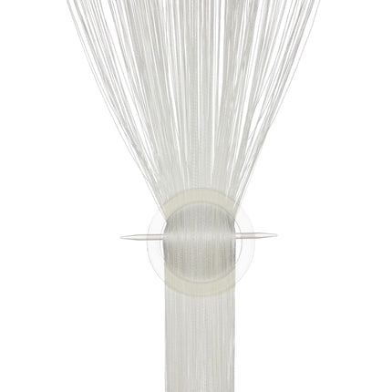 String curtain white