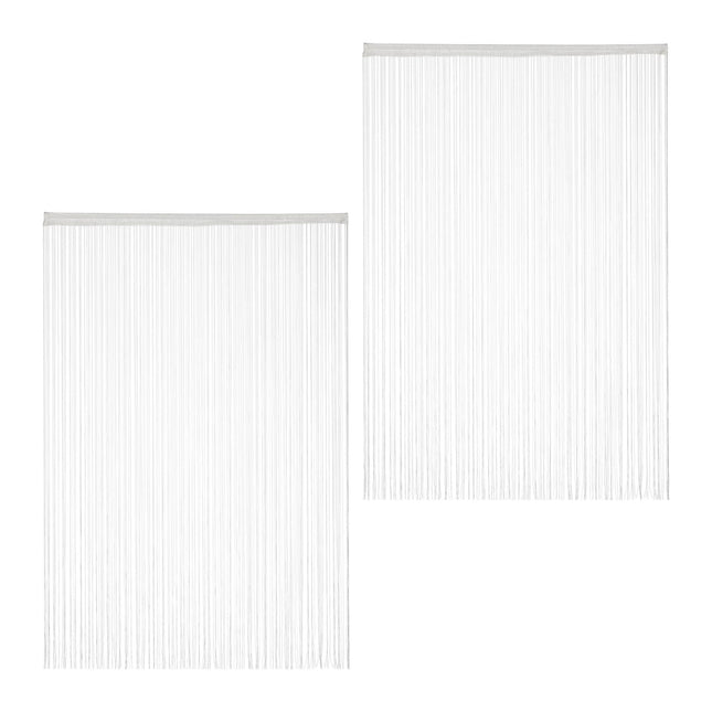 String curtain white
