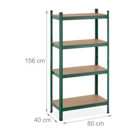 Strong shelf green with 4 levels