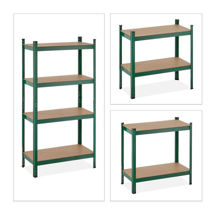 Strong shelf green with 4 levels