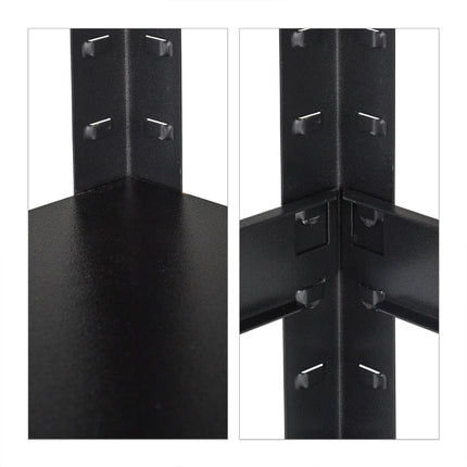 Strong shelves with 3 levels