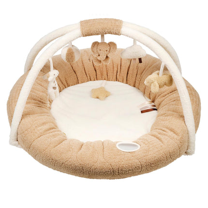 Stuffed Playmat with Arches for Infants and Toddlers