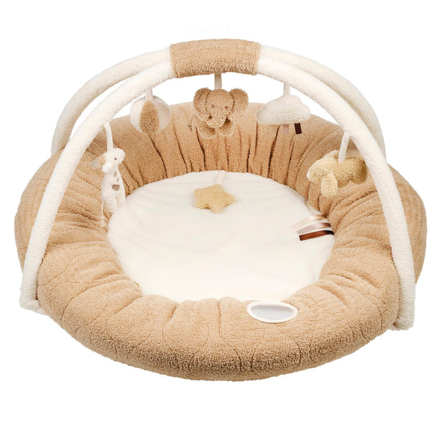Stuffed Playmat with Arches for Infants and Toddlers