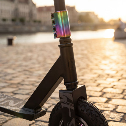 Stunt Scooter, 195x50 mm Rubber Wheels, ABEC9