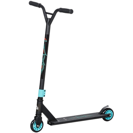 Stunt scooter with ABEC 9 bearings & 100mm wheels, ages 14+