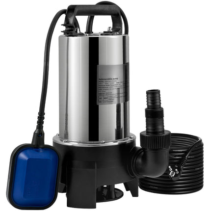 Submersible Water Pump 1100W, 20000L/H, Float Switch