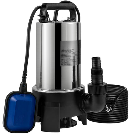 Submersible Water Pump 1100W, 20000L/H, Float Switch