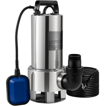 Submersible Water Pump 1300W, 20000 L/H, Float Switch