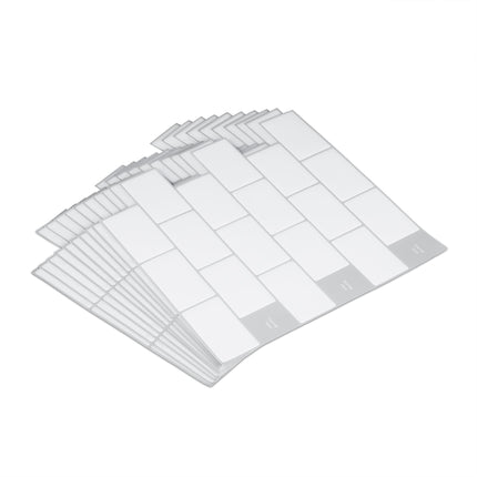 Subway tile stickers set of 10