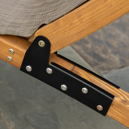 Deckchair, adjustable weatherproof deckchair with cushion
