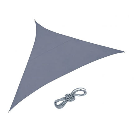 Sun sail polyester triangular dark grey