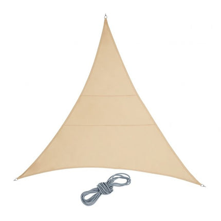 Sun sail polyester triangular sand