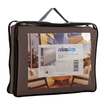 Sun sail rectangular brown