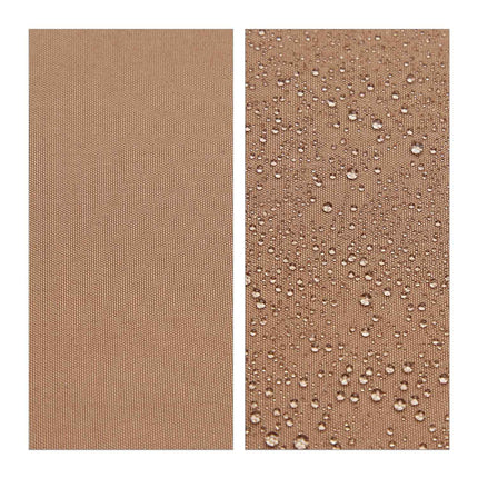 Sun sail rectangular coffee brown