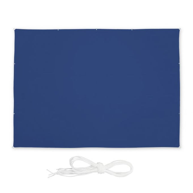 Sun sail rectangular dark blue