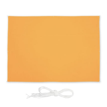 Sun sail rectangular dark blue