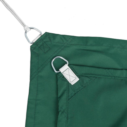 Sun sail rectangular green