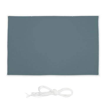 Sun sail rectangular grey