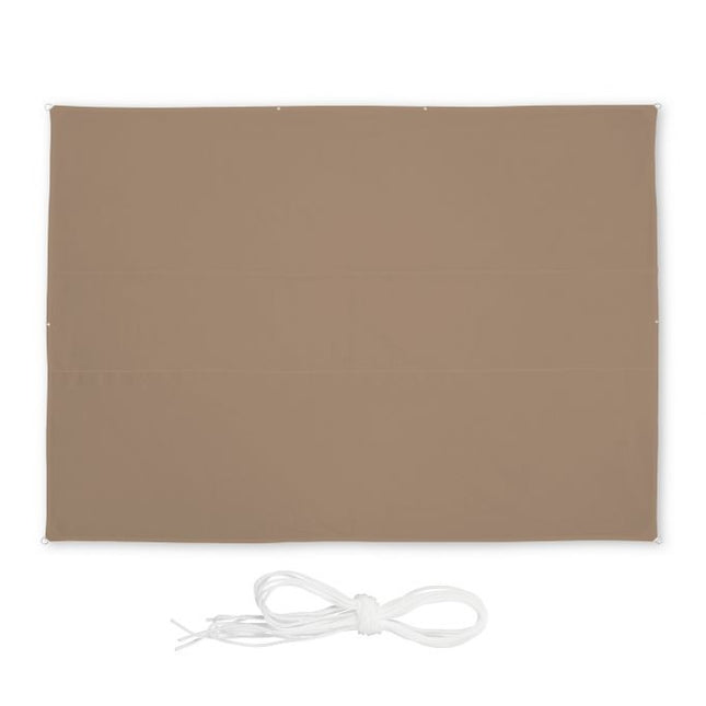 Sun sail rectangular maroon