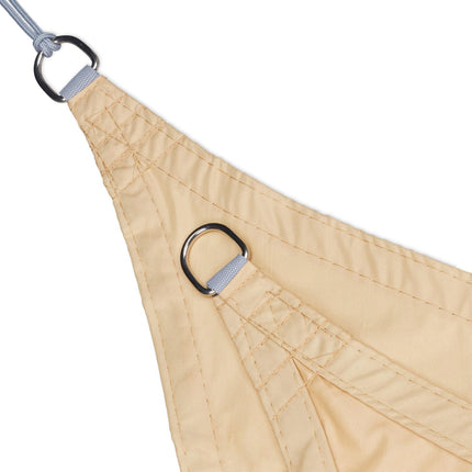 Sun sail rectangular sand colored