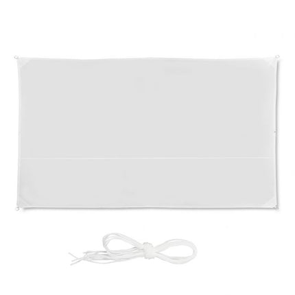 Sun sail rectangular white