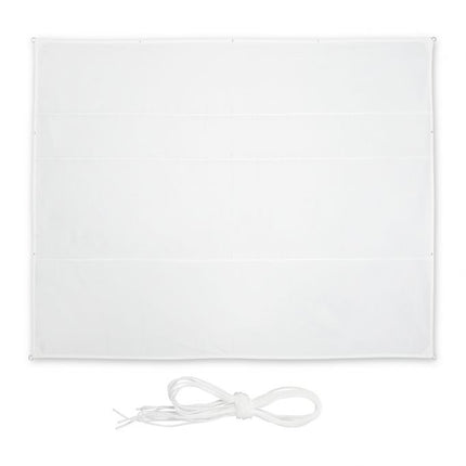 Sun sail rectangular white