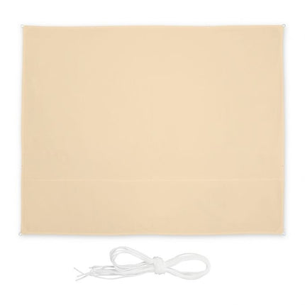 Sun sail rectangular white