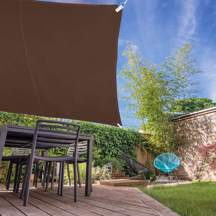 Sun sail square brown