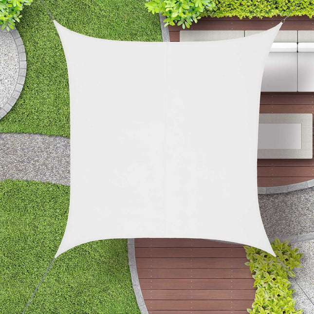Sun sail square cream colored