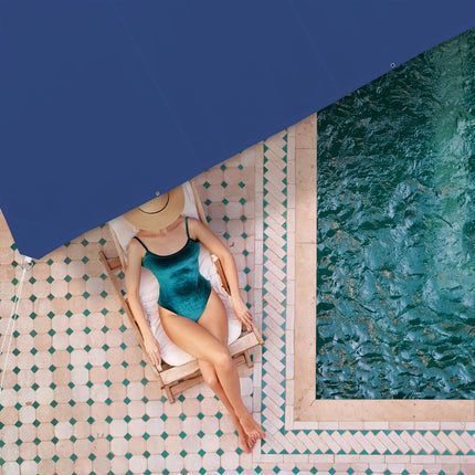 Sun sail square dark blue