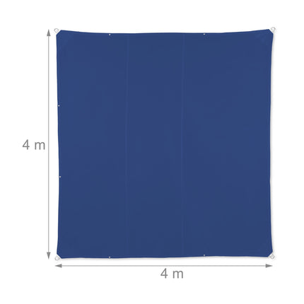 Sun sail square dark blue