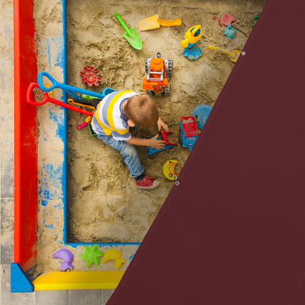 Sun sail square maroon