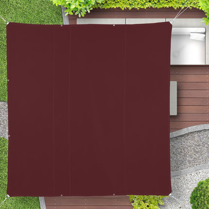 Sun sail square maroon