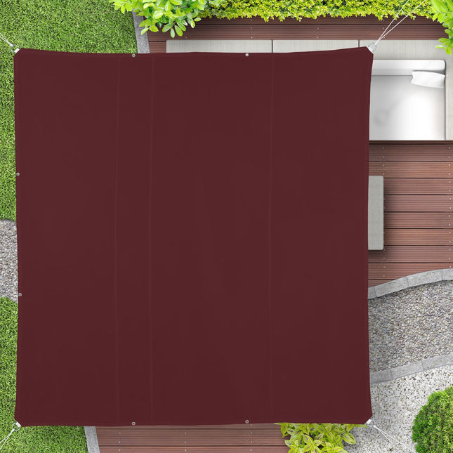 Sun sail square maroon